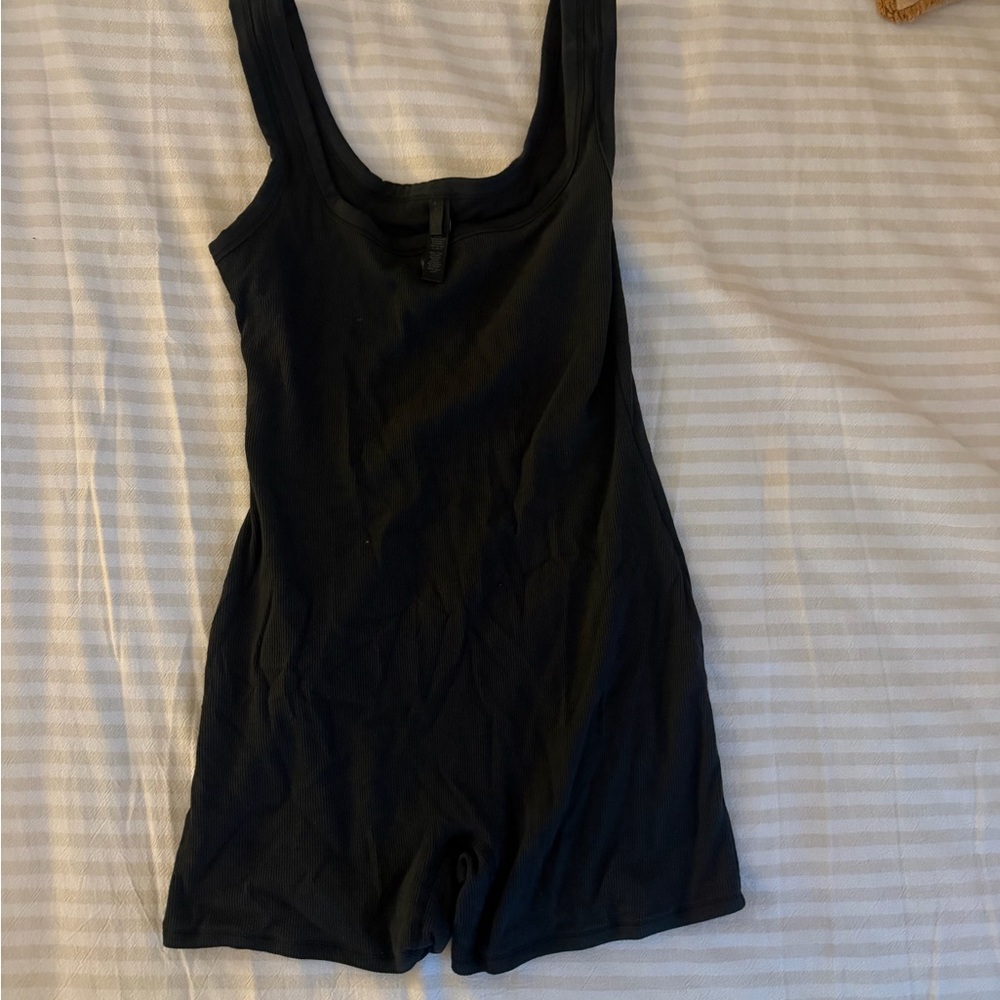 Skims One Piece Ribbed Bodysuit